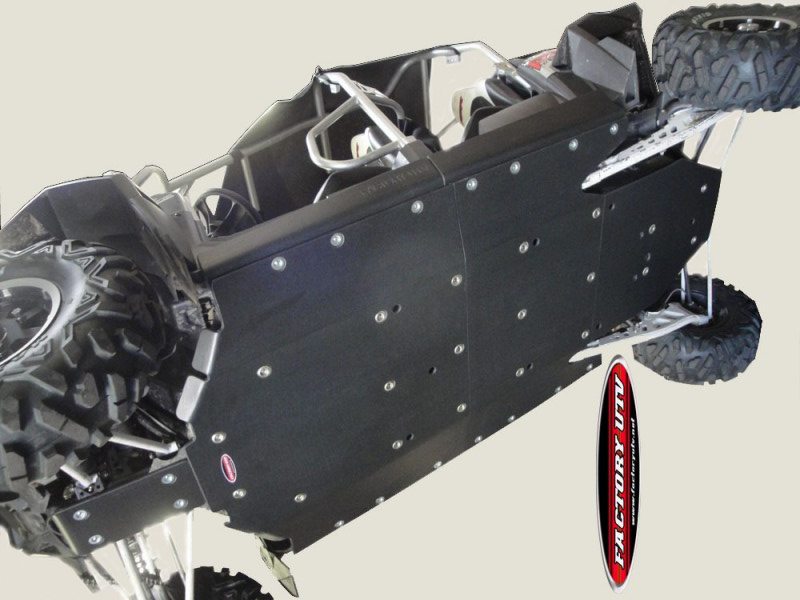» Factory UTV Polaris RZR XP4 900 UHMW Skid Plate Package