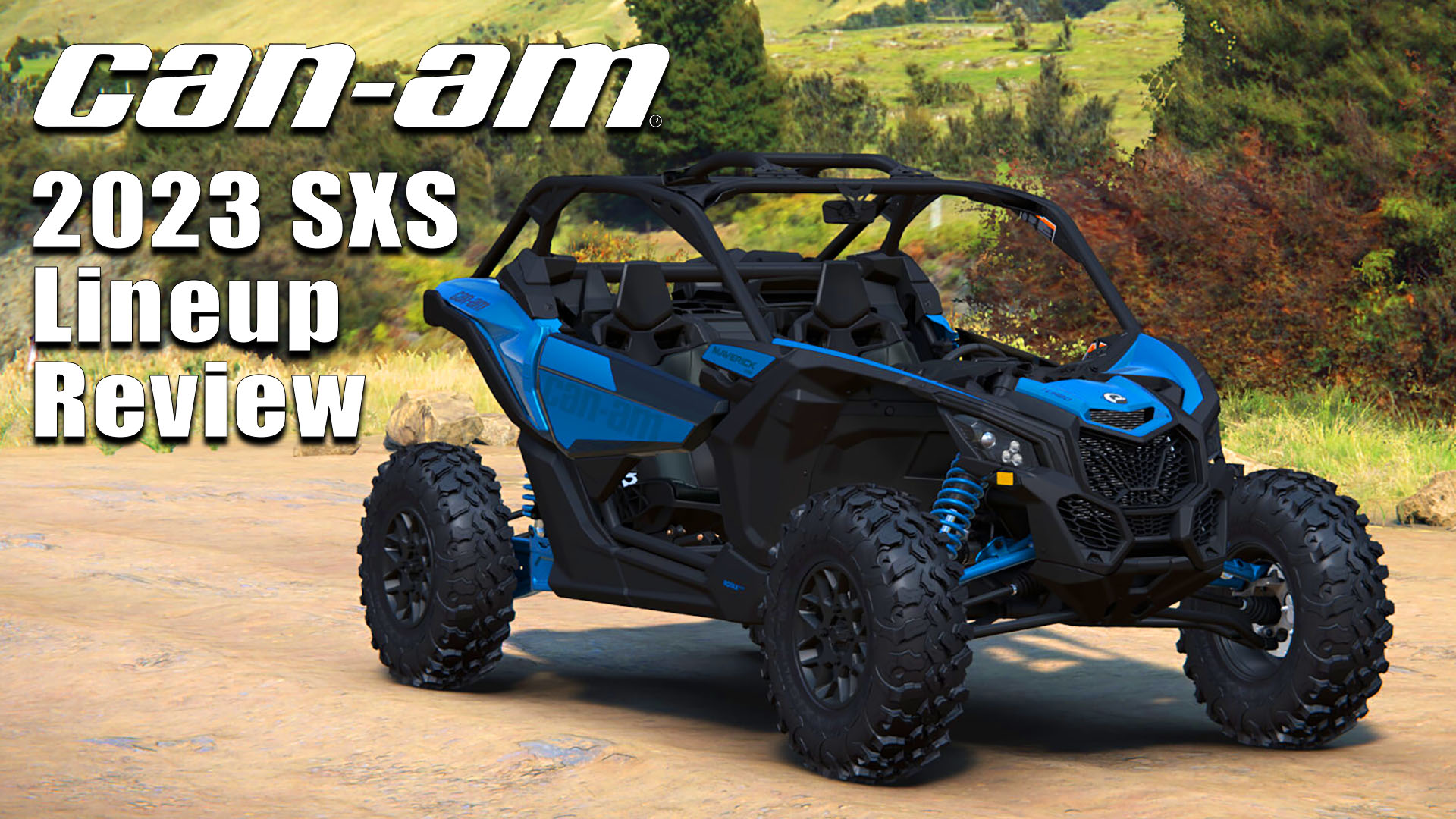2023 CanAm Maverick and Defender Side by Side Lineup Review WITH